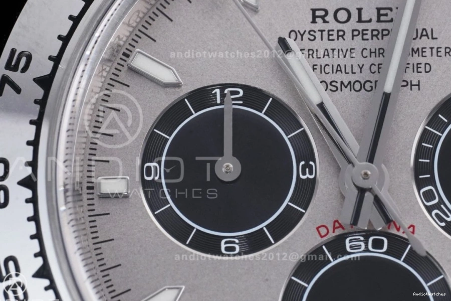 792 1:1 DD Clean Bracelet Dial Gray SS 126509 Best SmoothTexture Daytona Edition on 904L 904L 0323